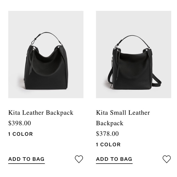 All Saints Leather Handbag - (for less on Mercari) - Picture 4 of 4